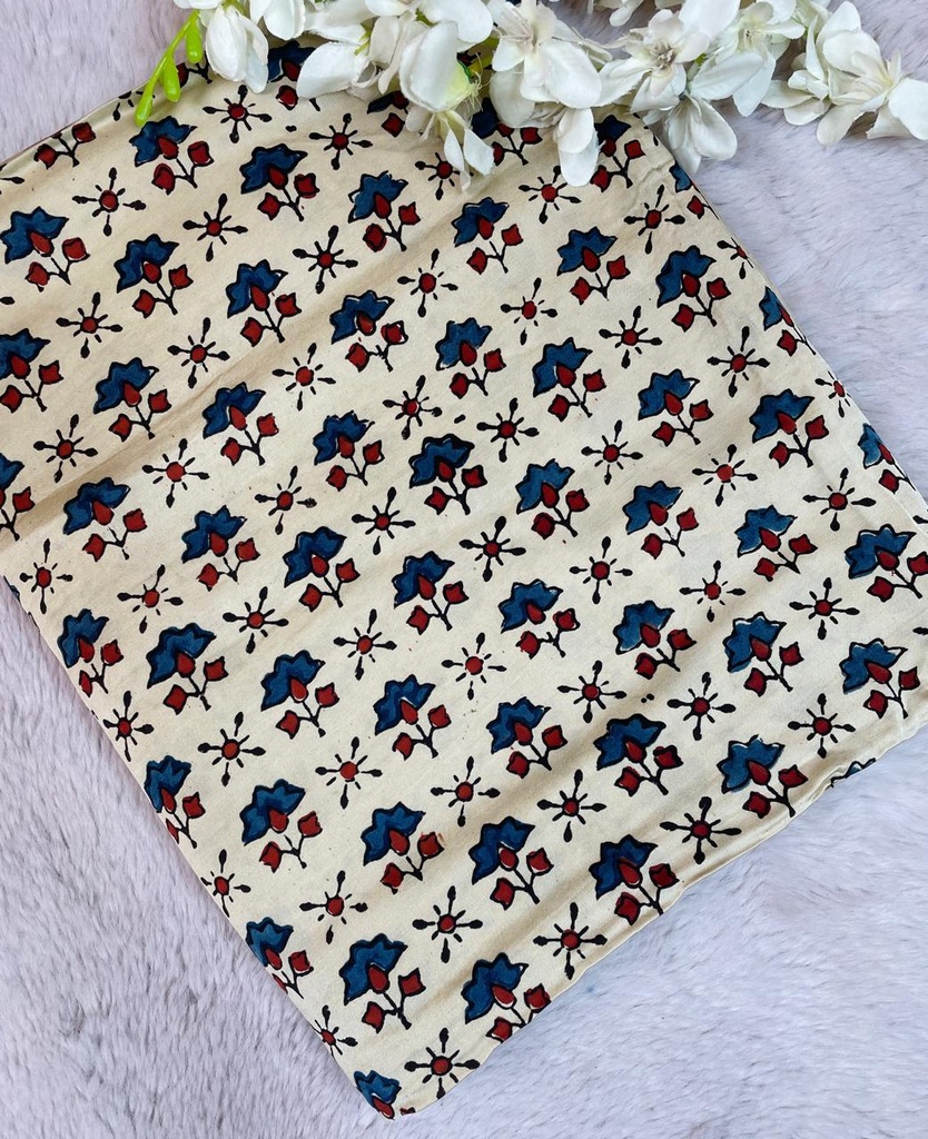 Premium Ajrakh Modal Silk Fabric 5016