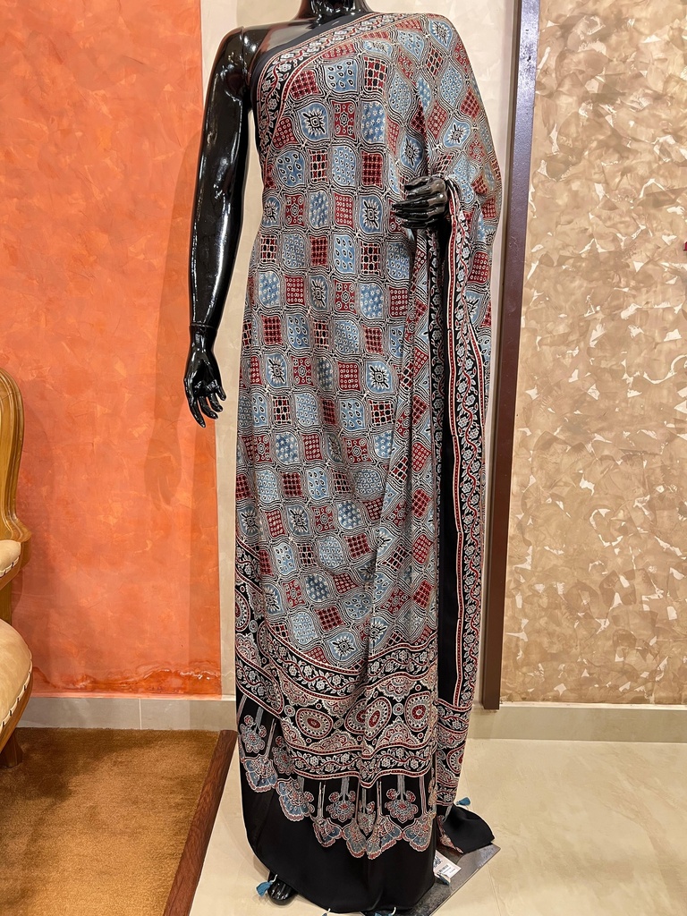 Ajrakh Modal Dupatta 5038