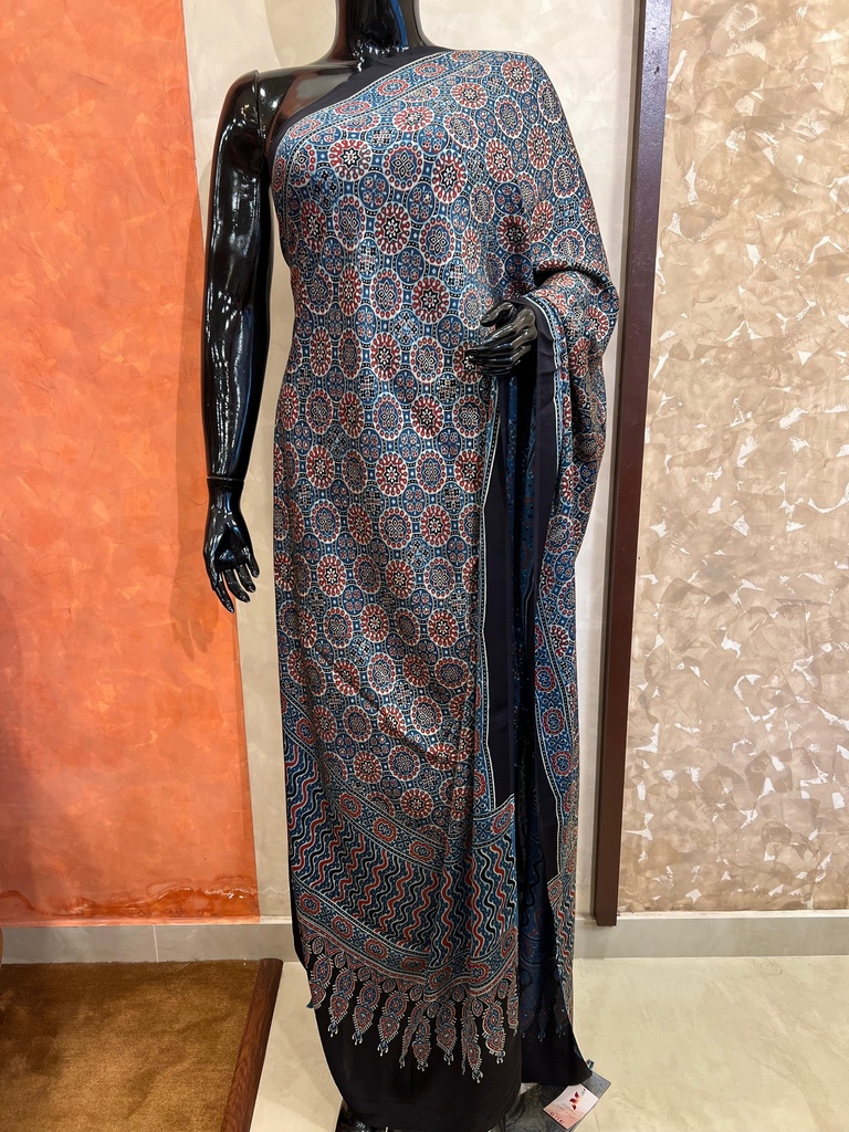Ajrakh Modal Dupatta 5038