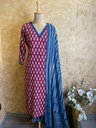 Ajrakh Cotton 3 pcs Sets 5046