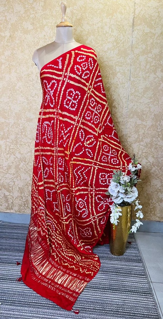 Bandhani  Silk Dupatta 5038