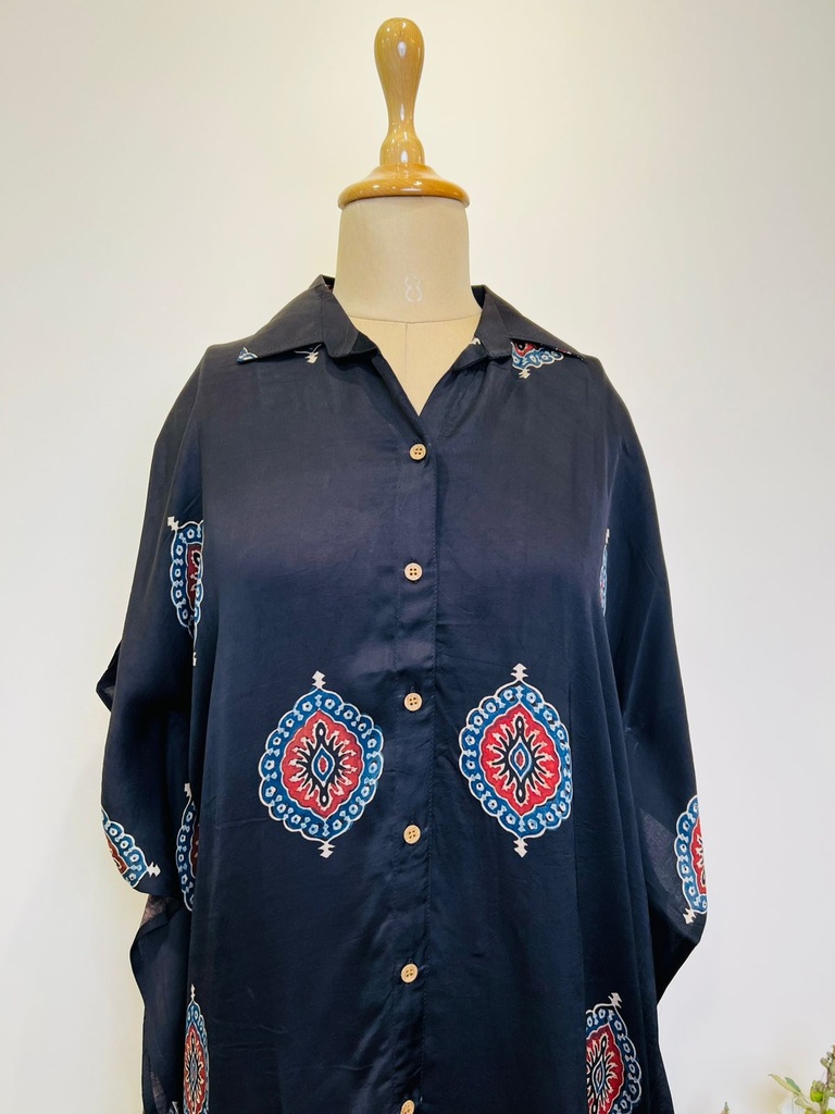 Ajrakh Shirt Kaftans 5015 