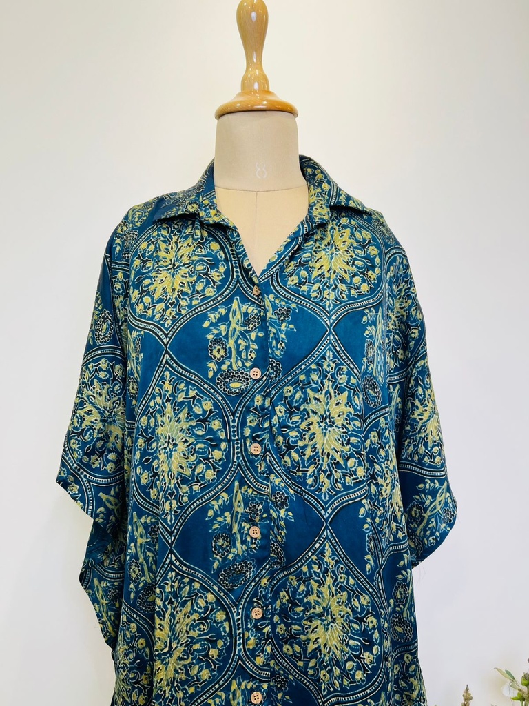 Ajrakh Shirt Kaftans 5015
