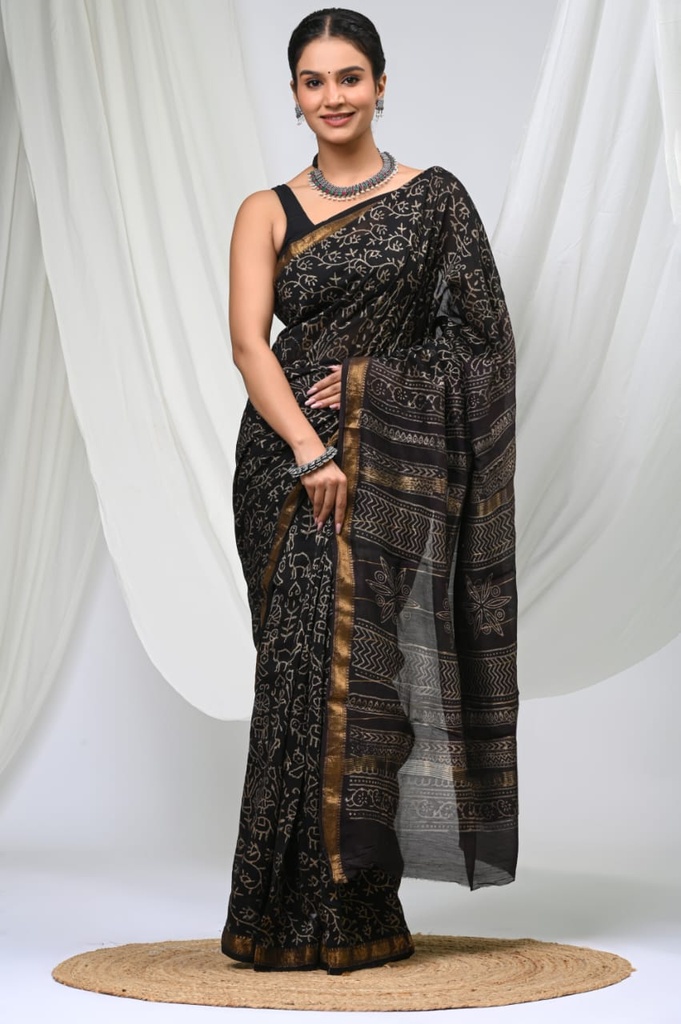 Maheshwari Silk Sarees 4552