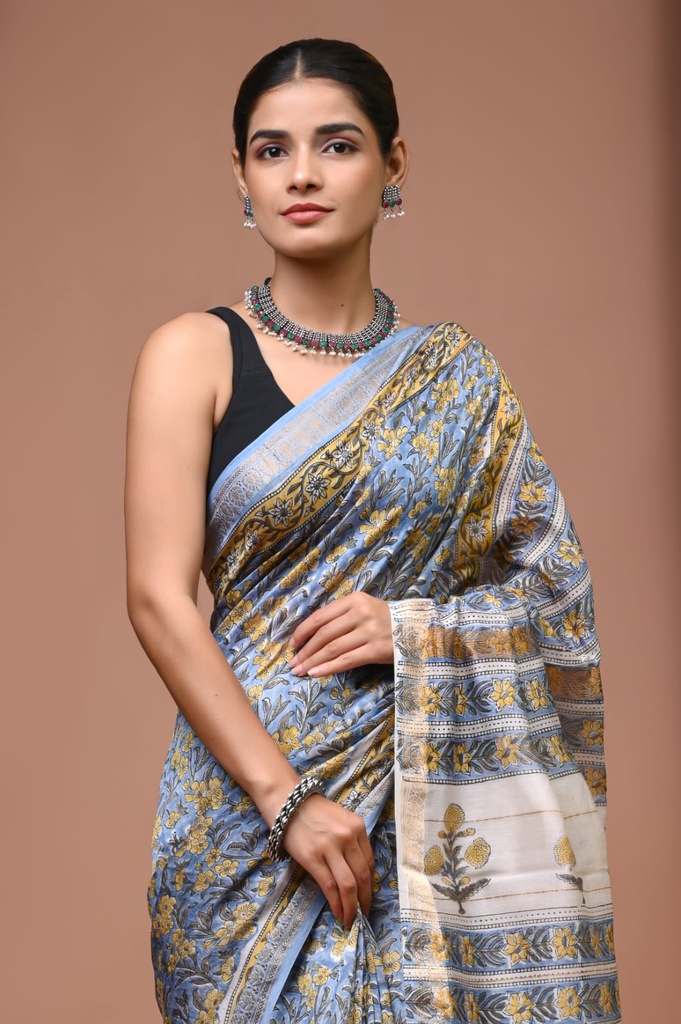 Maheshwari Silk Sarees 4552