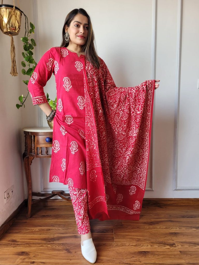 Cotton Kurti Sets 4609 