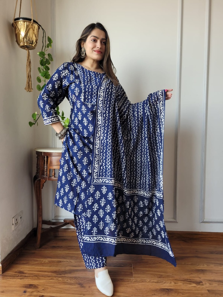 Cotton Kurti Sets 4609 
