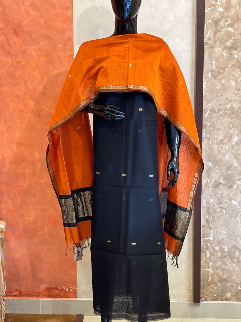 Maheshwari Silk Cotton Suits 5025