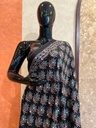 Ajrakh Mirror work  Silk Dupatta 5035 