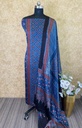 Ajrakh Modal Silk Top and Dupatta Set 5048
