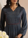 Premium Modal Silk Dress 5053