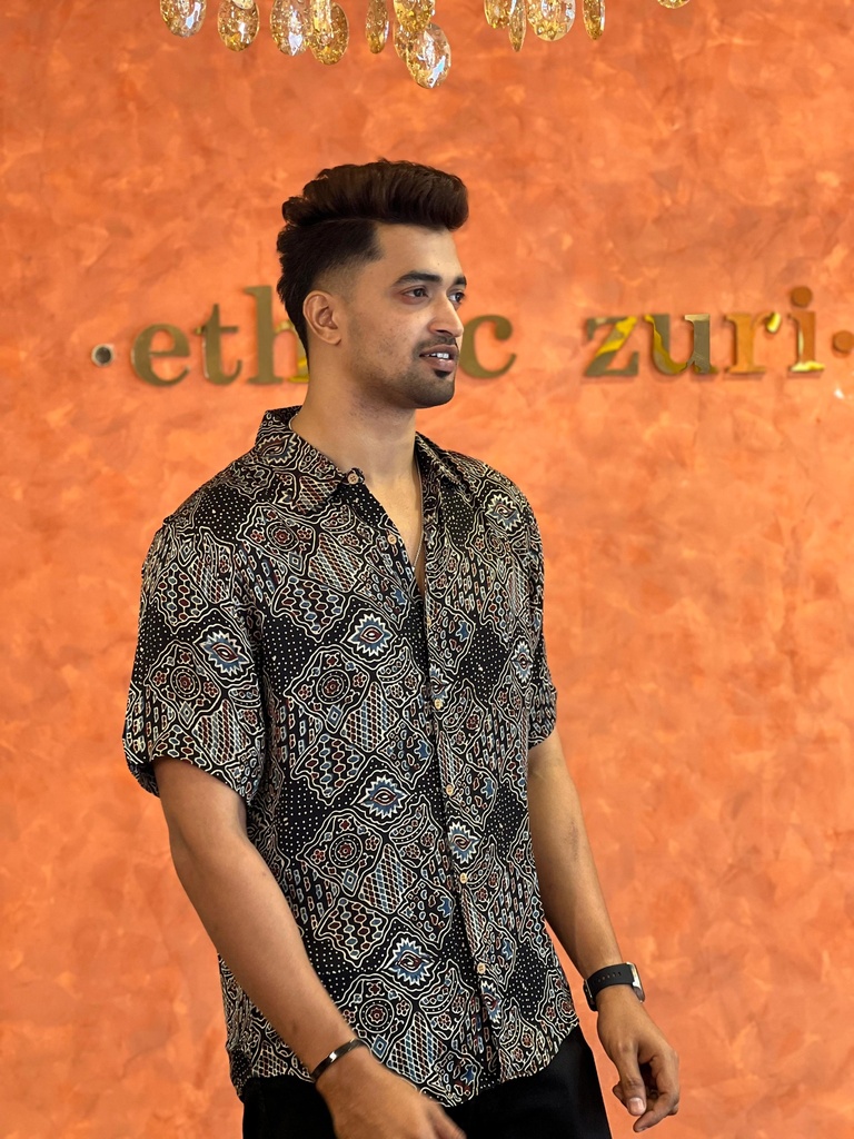 Ajrakh Mens Shirts 5049