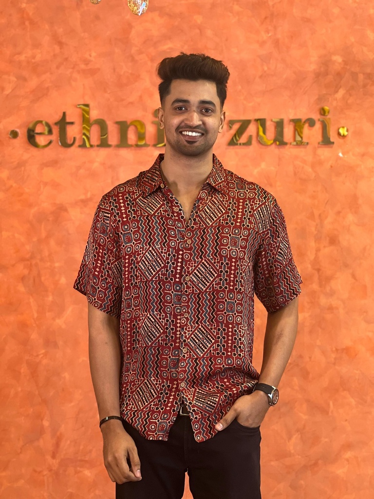 Ajrakh Mens Shirts 5049