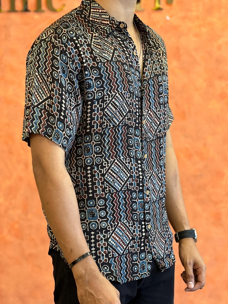 Ajrakh Mens Shirts 5049