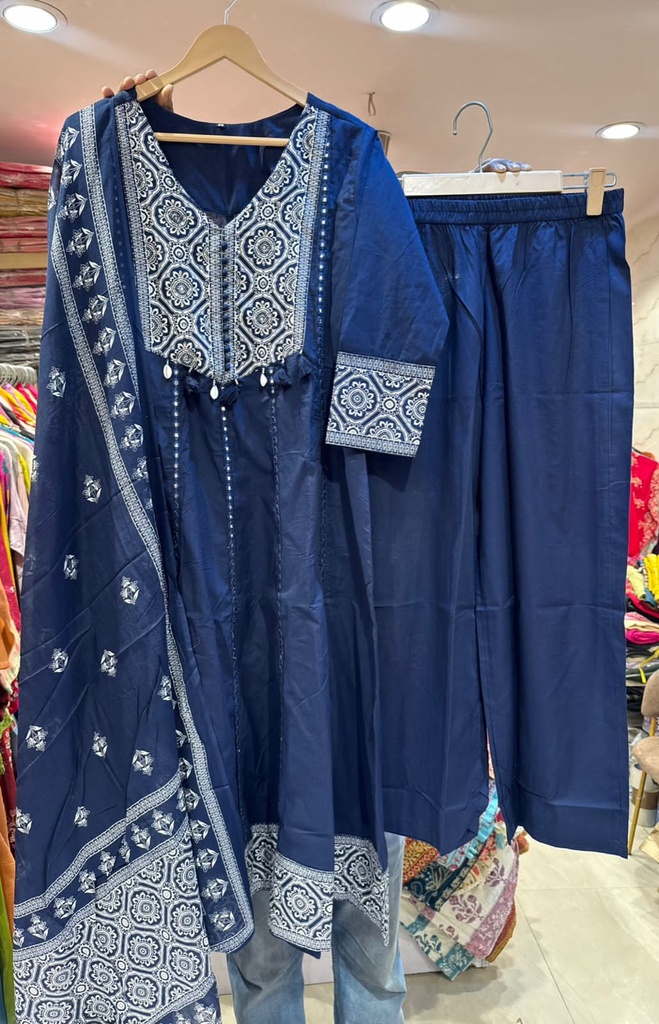 Premium Cotton  Kurti Sets 5609