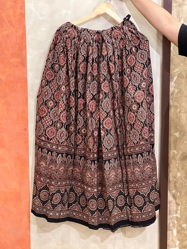 Ajrakh Cotton Skirts 4556