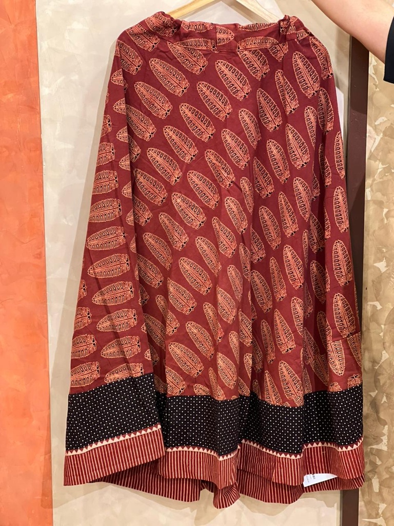 Ajrakh Cotton Skirts 4556
