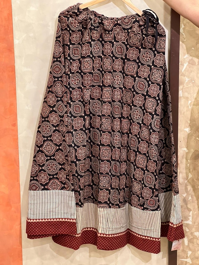 Ajrakh Cotton Skirts 4556