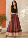 Ajrakh Cotton Skirts 4556