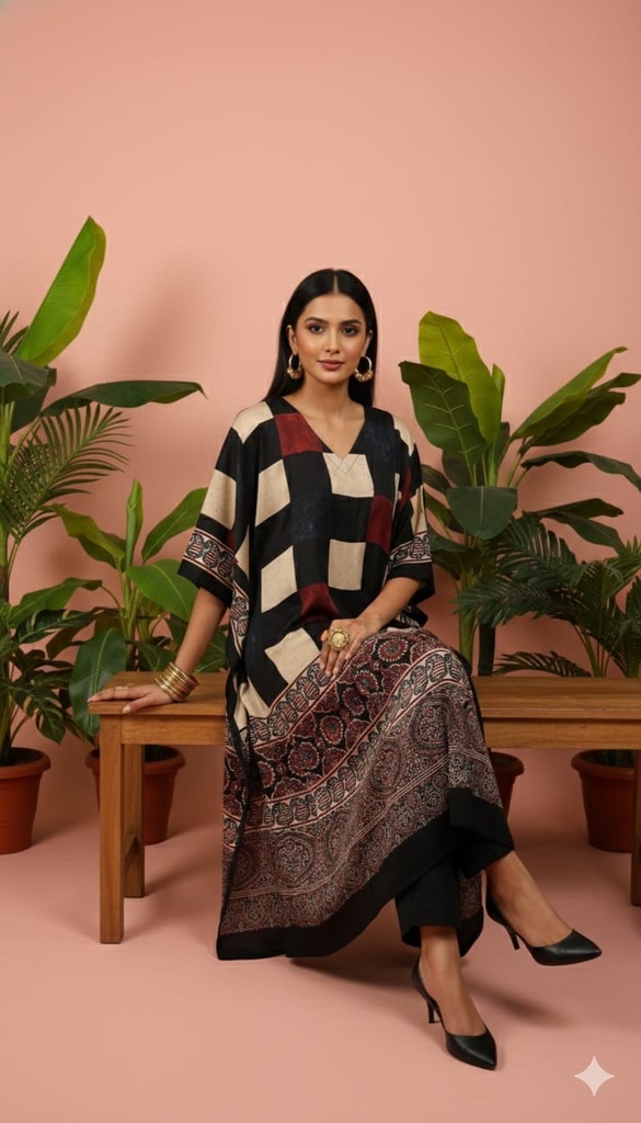 Ajrakh Modal Kaftans 4801