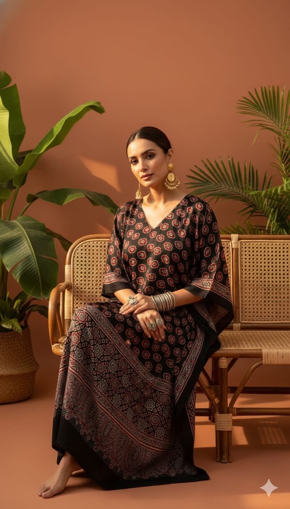 Ajrakh Modal Kaftans 4801