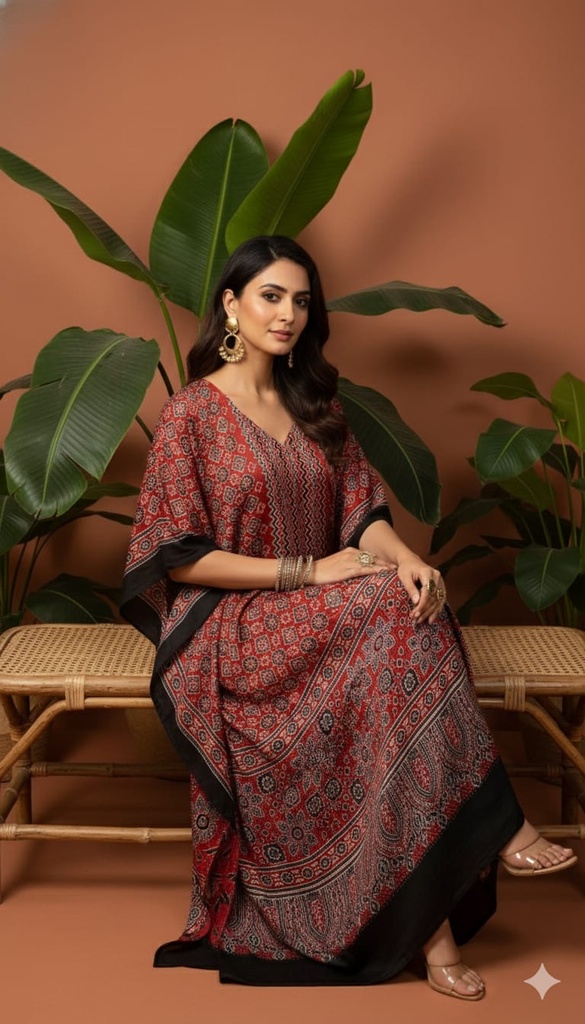 Ajrakh Modal Kaftans 4801