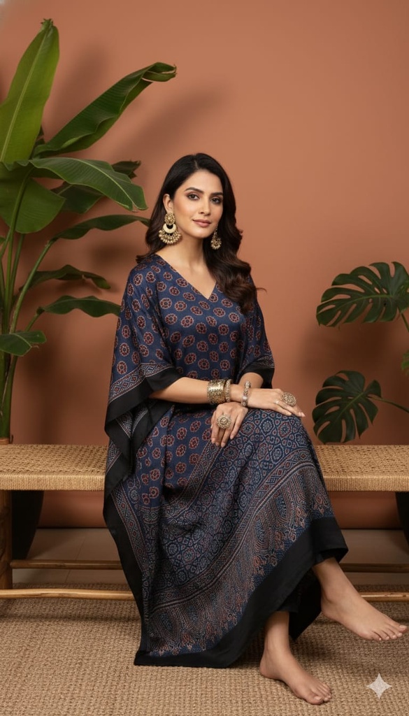 Ajrakh Modal Kaftans 4801