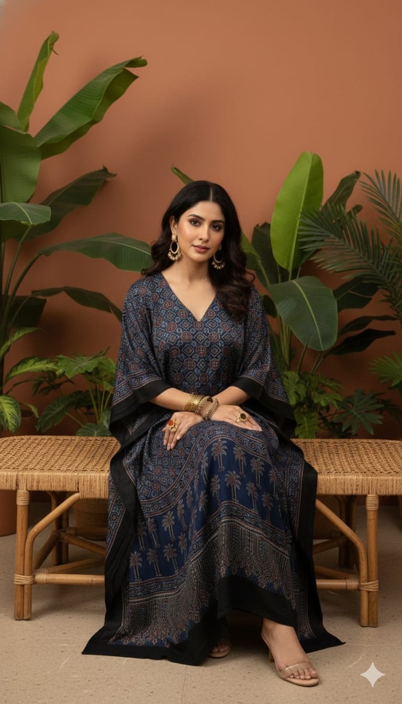 Ajrakh Modal Kaftans 4801