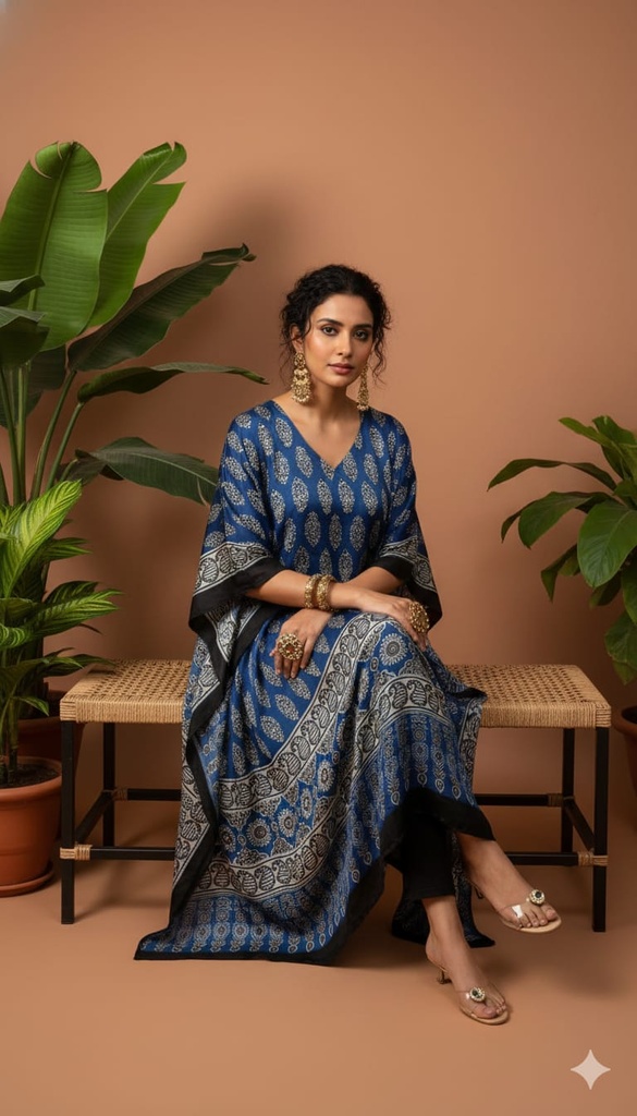 Ajrakh Modal Kaftans 4801