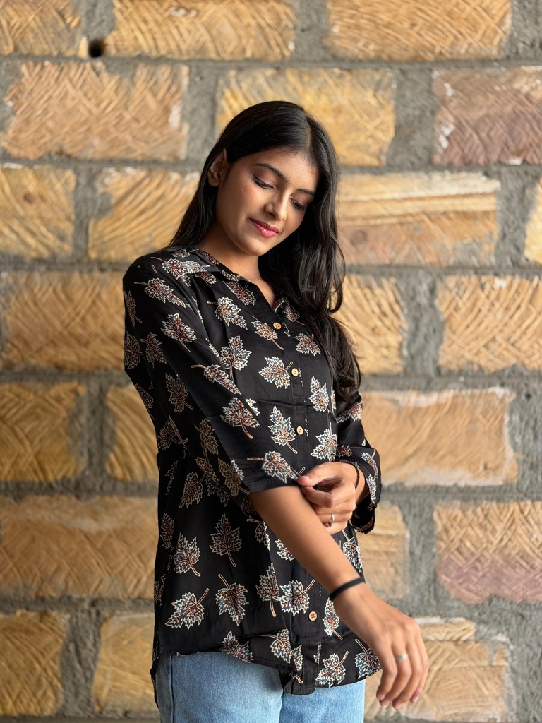 Ajrakh Modal Shirts 5015