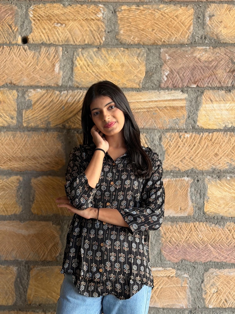 Ajrakh Modal Shirts 5015