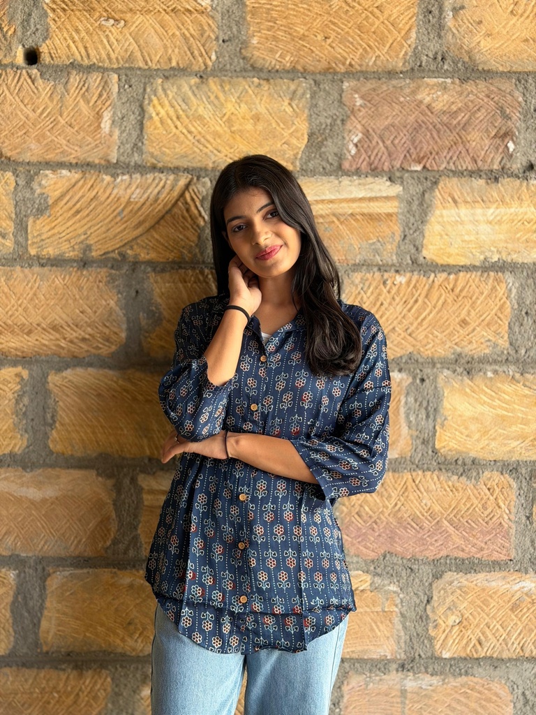 Ajrakh Modal Shirts 5015