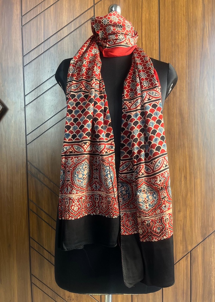 Ajrakh Modal Stoles 5071