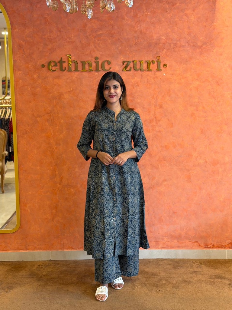 Ajrakh Cotton Coord Sets 5028