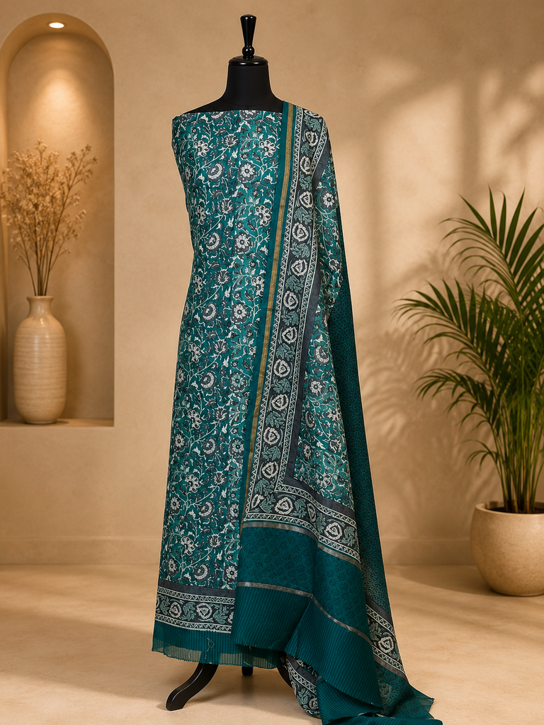 Maheshwari Silk Suits 5025