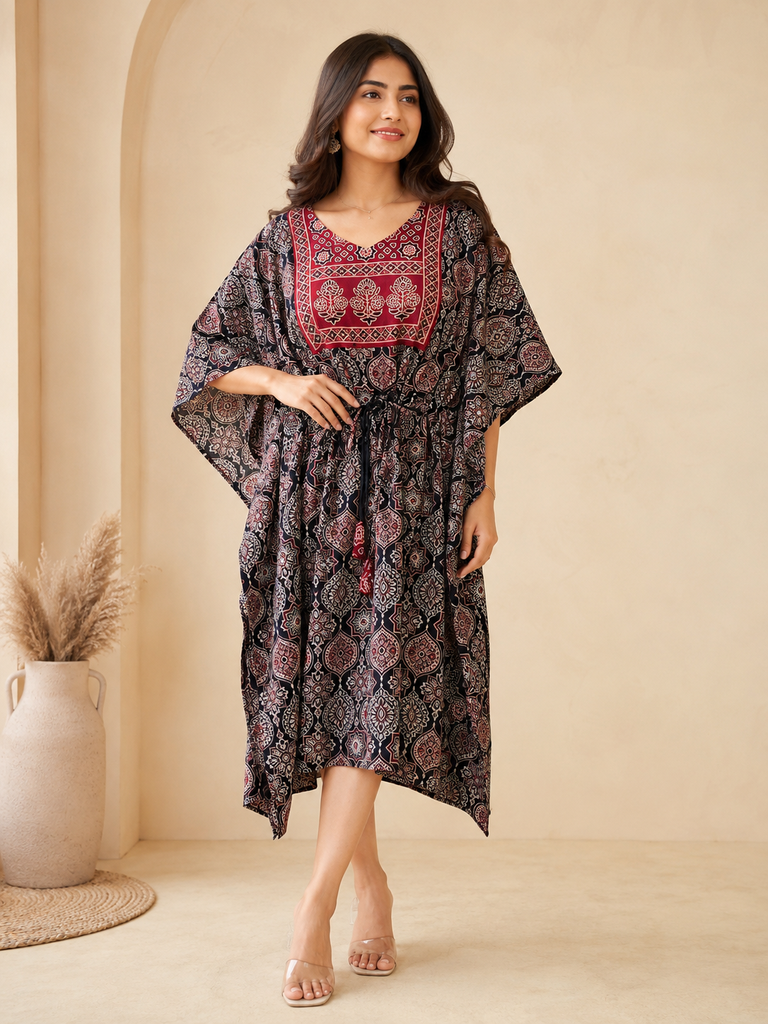 Ajrakh Cotton Kaftans 4802