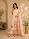 Premium Chanderi Silk Kurti Sets 5046