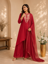 Designer Organza Kurti Sets 5046