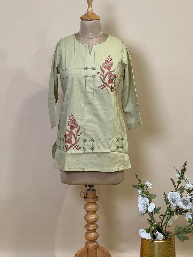 Cotton Short Kurti 5047