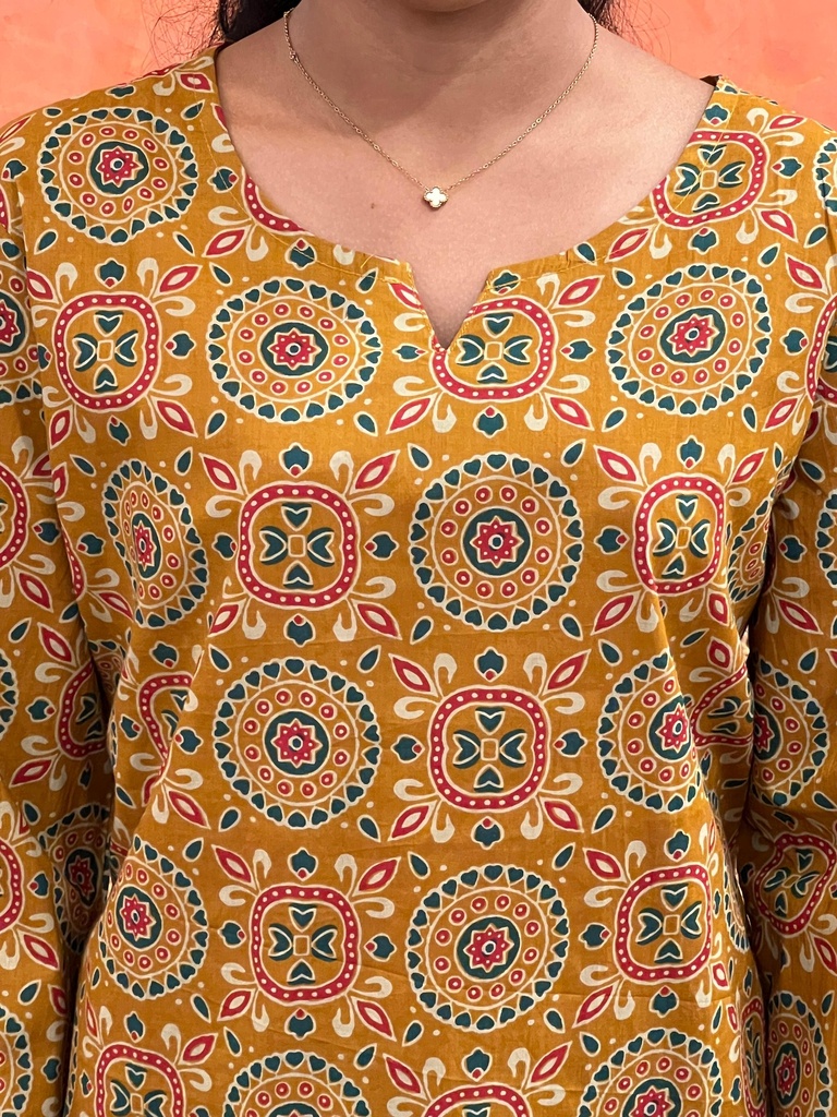 Short Cotton Kurtis 5056