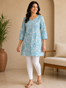 Short Cotton Kurtis 5056