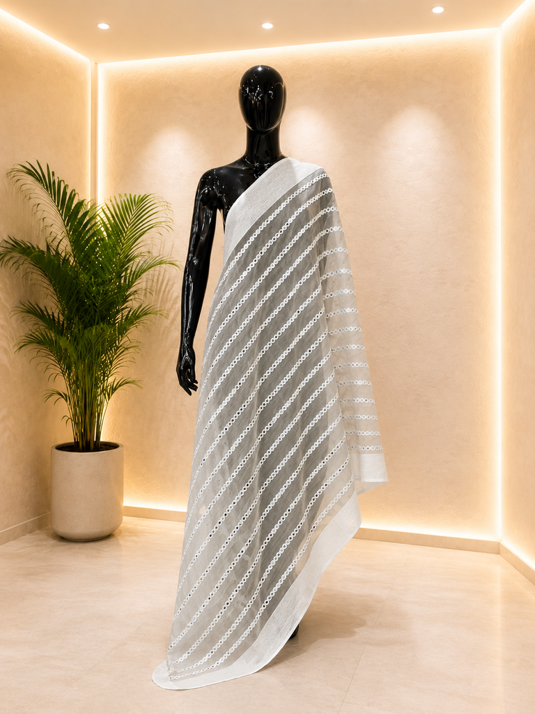 Organza Mirror Stoles 4780