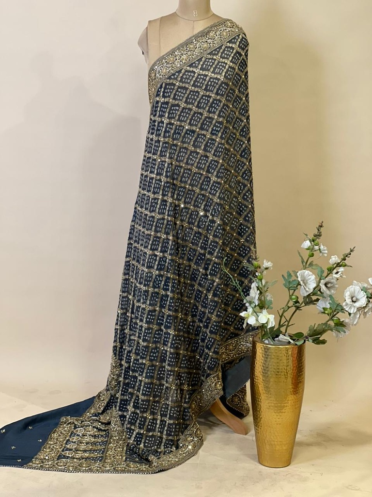 Khaddi Georgette Bandhani Dupatta 4781