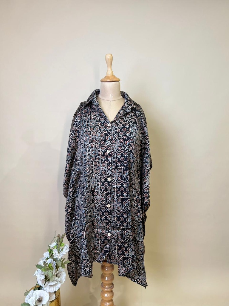 Ajrakh Modal Shirt Kaftans 5015