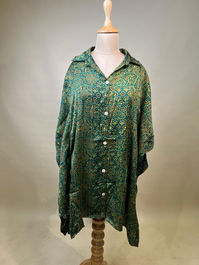 Ajrakh Modal Shirt Kaftans 5015