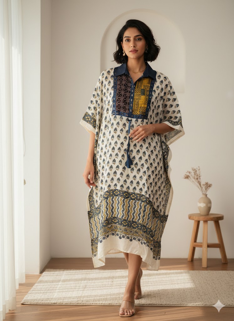 Ajrakh Modal Kaftans 4803