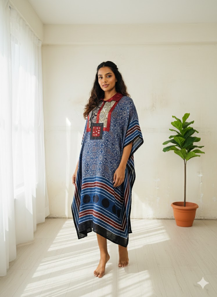 Ajrakh Modal Kaftans 4803