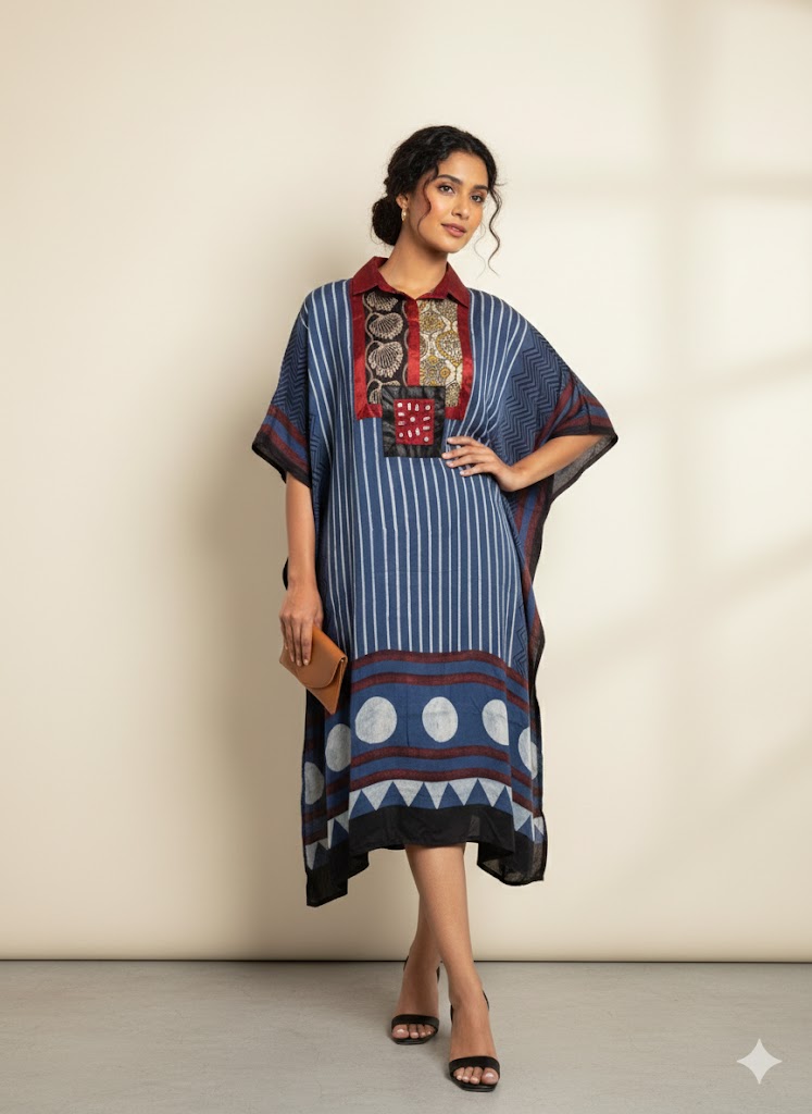 Ajrakh Modal Kaftans 4803