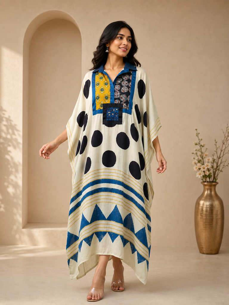 Ajrakh Modal Kaftans 4803
