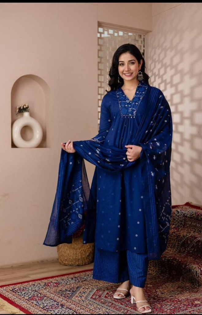 Cotton Kurti Sets 5043